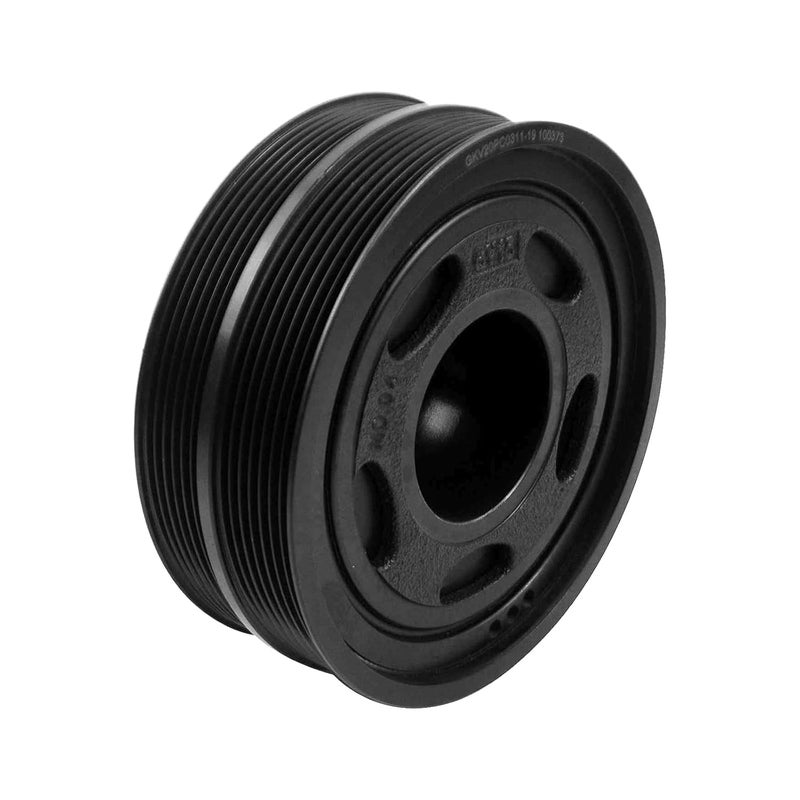 Flynsu 594-751 Engine Harmonic Balancer Crankshaft Pulley 06E105251E 06E105251F Replacement for VW Touareg Audi A4 A5 A6 A7 A8 Q5 Q7 S4 S5 3.0L V6 2011-2017 - Image 3